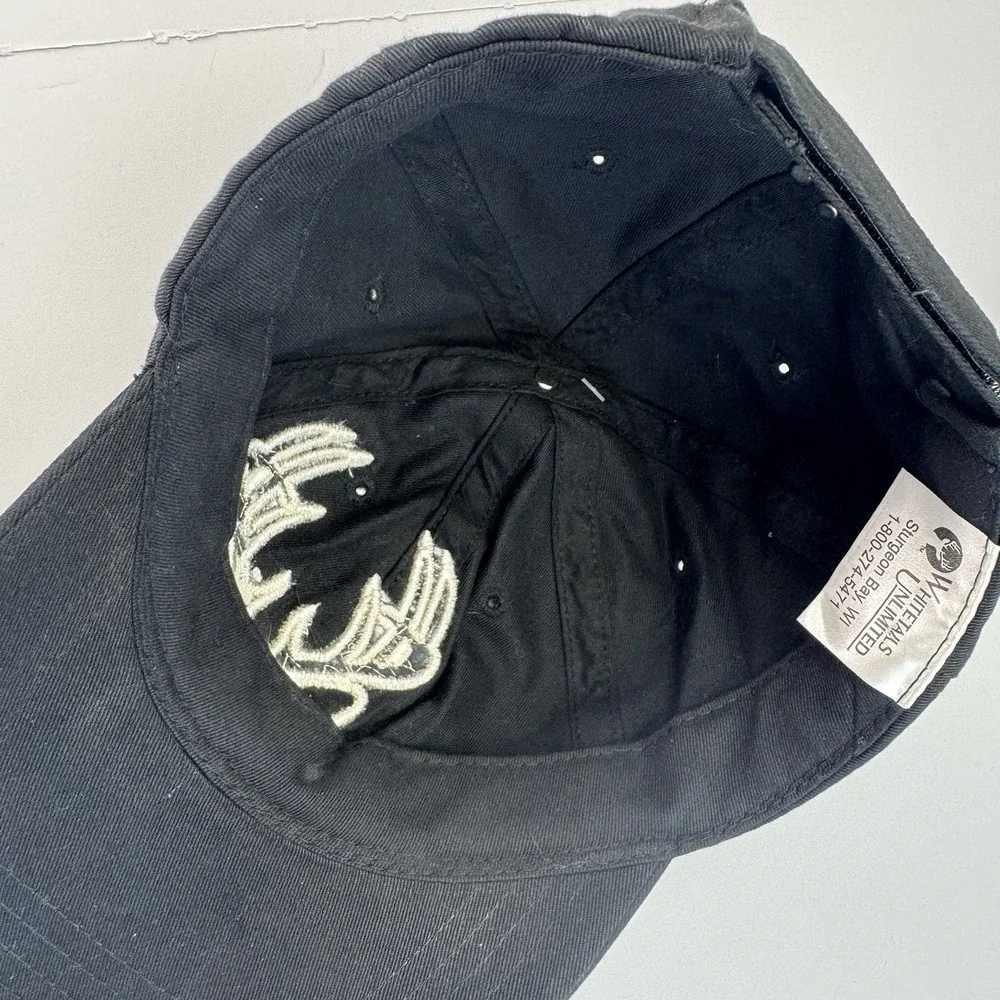 Whitetails Unlimited Hat - 25 Years Anniversary Deer Hunting Cap Black - NWT - Picture 11 of 14
